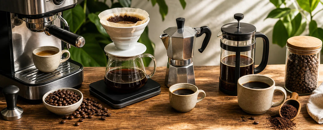 Cum alegi cafeaua potrivită pentru espresso, V60, moka pot sau French Press