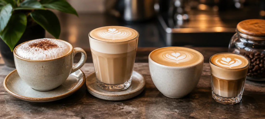 Cappuccino, latte, flat white, cortado: care e diferența