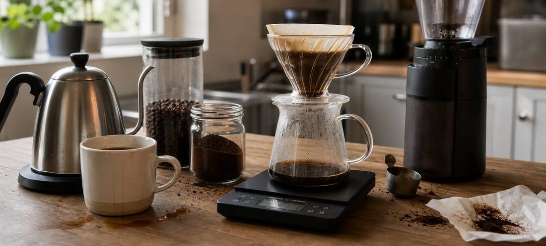 Cele mai frecvente 6 greșeli când prepari cafeaua acasă