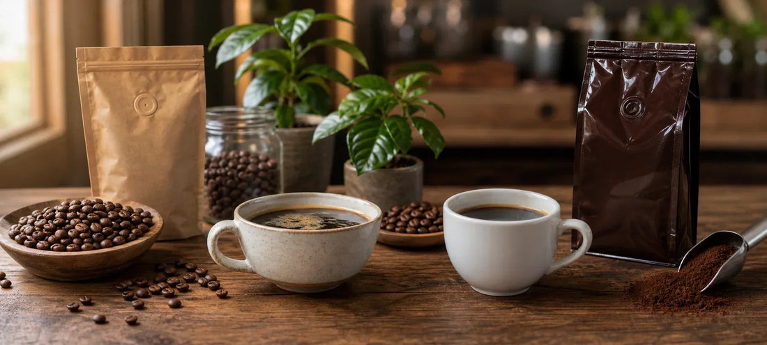 Cafea proaspăt prăjită vs cafea din supermarket: ce simți cu adevărat în ceașcă