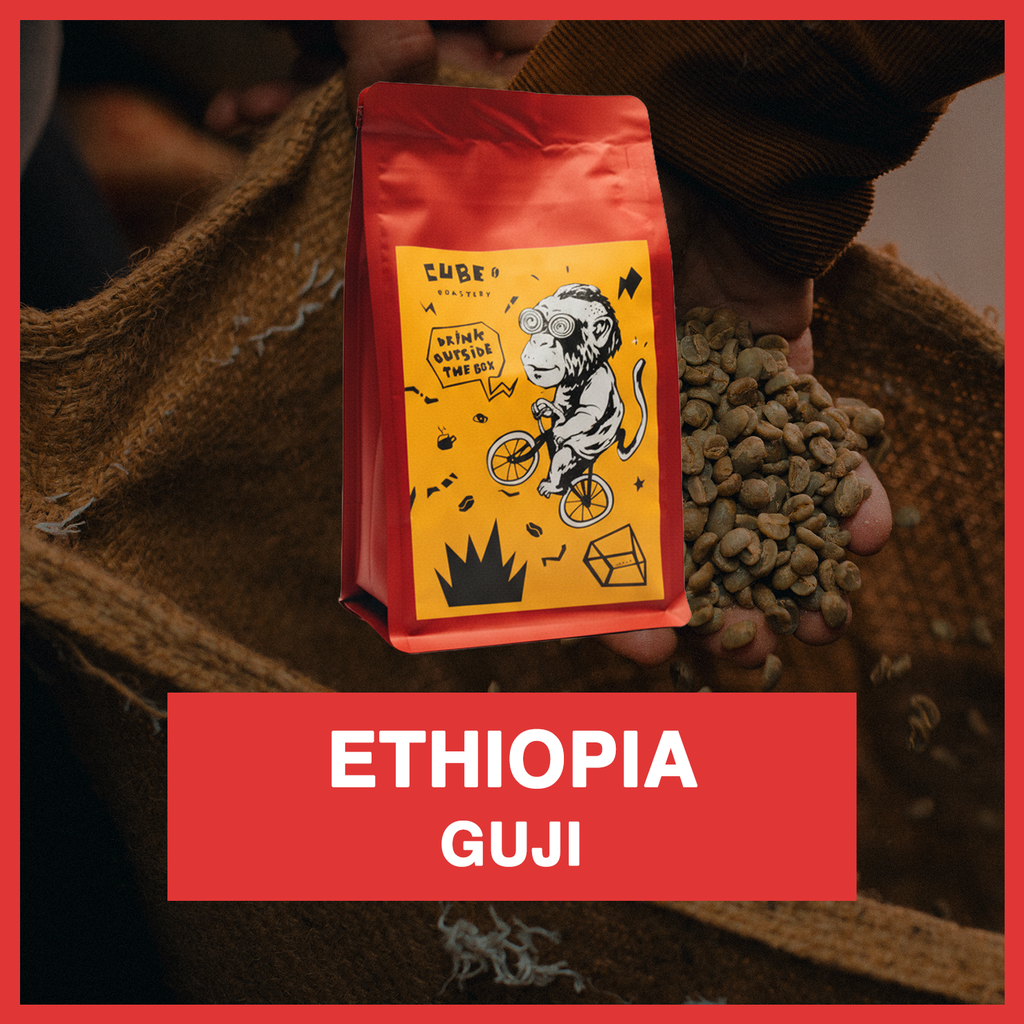 Ethiopia Guji coffee – product image with name